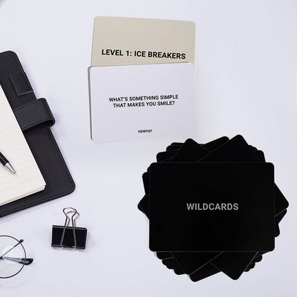 Deep Will You Go? Meaningful Connection Card Game | Encourages Genuine Conversations | Fun For 2-8 Players