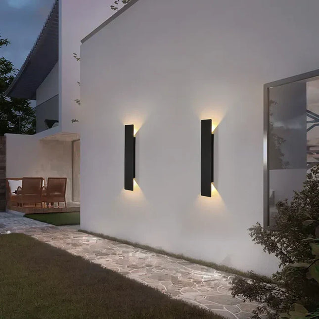 Outdoor Wall Light | StormGlow Weather-Resistant | Waterproof Aluminium Fixture | IP65 Rated | Modern Design for Patio, Garden & Balcony | Easy Install | 2W, 6W, 18W, 24W Options