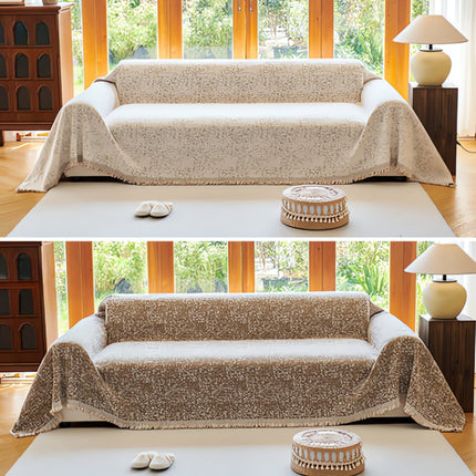 Reversible Sofa Cover | Nordic Speckle Design | Boho Style | Cotton Microfiber Blend | Machine Washable | Non-Slip Pet-Friendly | Perfect for Armchairs, Loveseats, Sofas | Modern Rustic Home Decor