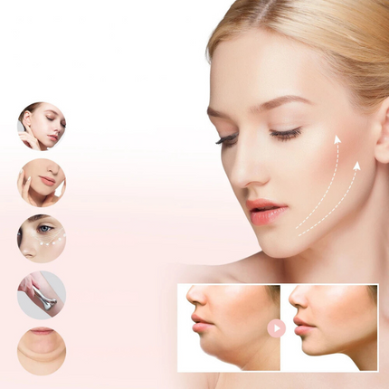 Dermalift Electric Microcurrent Face Tool | Sculpt & Revitalize Skin | Anti-Aging Facial Contouring Device | Collagen Boosting | Portable & Lightweight | Long Battery Life | High-Quality PC & ABS Material