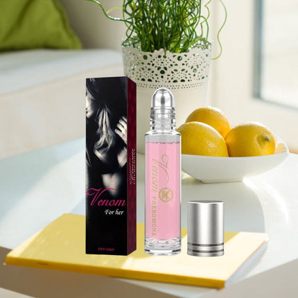 PheroScents | Women's Pheromone Perfume | Lightly Scented | Phthalate-Free | Rollerball Applicator | Long Lasting Fragrance | Enhances Natural Attraction | Travel-Ready | Elegant Packaging
