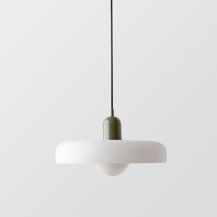 Bauhaus Pendant Light | Vivid Colored Glass | Modern Design | Functional Home Decor | Energy Efficient Lighting for Living Room, Dining Room, Bedroom