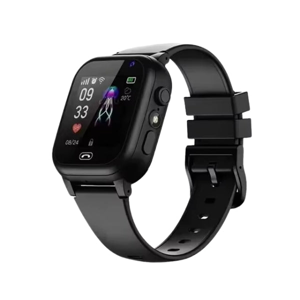 Kids GPS Smartwatch | 4G Video Calls | Waterproof & Activity Monitor | Hidden Listening | SOS Button | Wi-Fi & Location Tracking | Camera & Photos | Messaging & Safety Zones | Compatible with iOS & Android | SIM Included