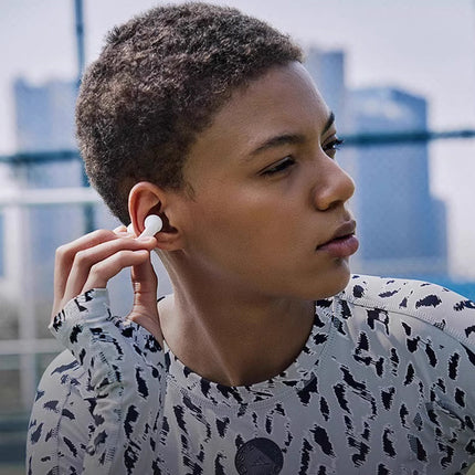 AquaHarmony | Waterproof Bluetooth Wireless Earbuds | Ultra Bass with Hearing Protection | IP68 Shower Safe | 24+ Hrs Listening | Bluetooth 5.0 | Clip-On Design | Black or White