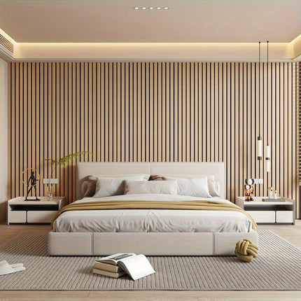 CleanWall | 3D PVC Wall Panels | Self-Adhesive | Wood Texture | Easy DIY Installation | Waterproof & Durable | Natural Wood Look | Sound Dampening | Versatile for Any Room | No Tools Needed