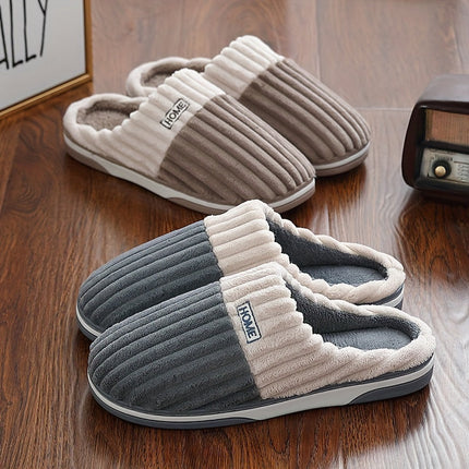 Men's Slippers | Warm Thick Lining - Machine Washable - Versatile Colors - Waterproof Sole