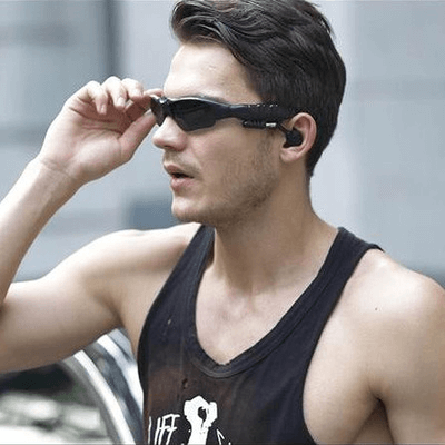 Bluetooth Sunglasses | Hi-Fi Headset | Polarized UV Protection | Wireless 10m | Compatible with iOS & Android Devices | Hands-Free Calling & Music | Lightweight | Long Battery Life