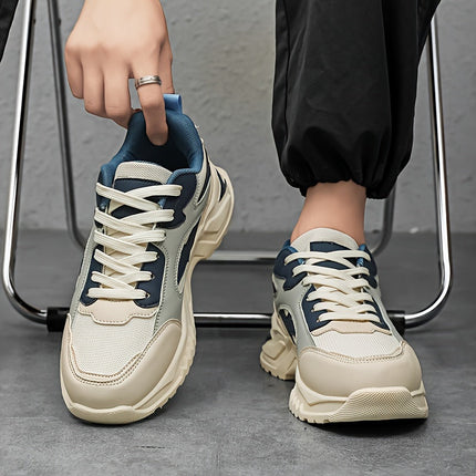 Men's Streetwear Sneaker | Breathable Mesh & Non-Slip Sole | Retro Style for Sports & Casual Outfits | Comfortable All-Day Wear