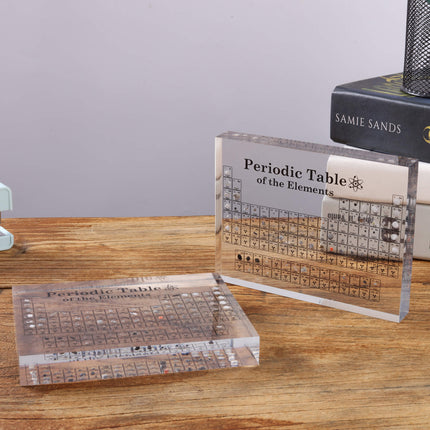 Acrylic Display | Real Element Samples | 83 Elements | Educational Gift | Periodic Table Collectible | For Home, Office & Classroom | Crystal Clear Acrylic | Meticulously Handcrafted | Exclusive & High-Quality