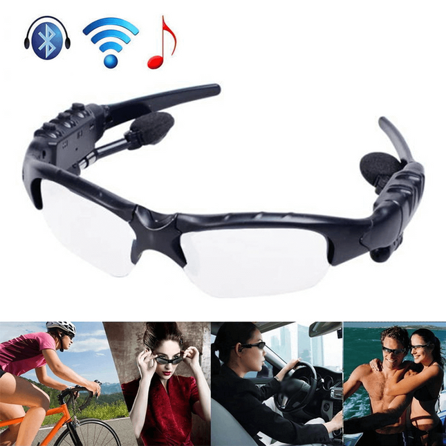 Bluetooth Sunglasses | Hi-Fi Headset | Polarized UV Protection | Wireless 10m | Compatible with iOS & Android Devices | Hands-Free Calling & Music | Lightweight | Long Battery Life