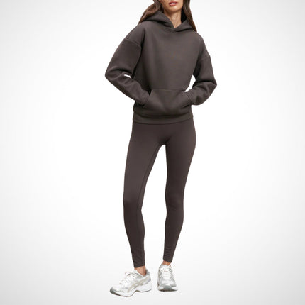 Women's Urban Legging Set | High Waist Leggings with Matching Hoodie | Breathable Workout Outfit | Stylish & Comfortable Athleisure Wear