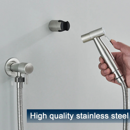 HygieneX | Bathroom Handheld Sprayer | Eco-Friendly Design | Adjustable Water Pressure | Durable Rust-Resistant Material | Easy DIY Installation | Slim and Modern Look | Daily Comfort and Hygiene
