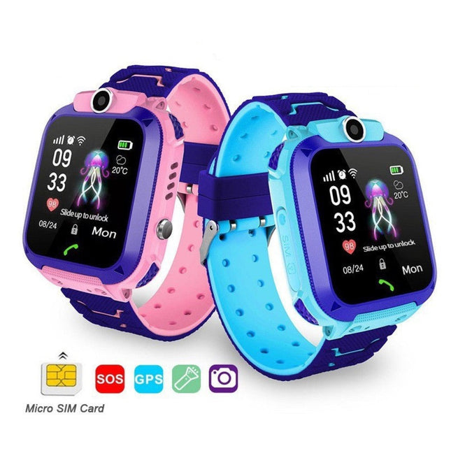 Kids GPS Smartwatch | Camera & Call Function | SOS Button for Safety | Bright Colors | Child-Friendly Design