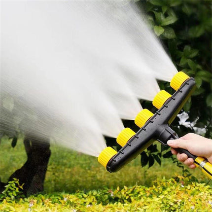 Adjustable Garden Atomizer Nozzle | High-Performance Spray | Versatile Watering Tool | Weather-Resistant | Ideal for Lawns & Farms | Ergonomic Design | Customizable Spray Patterns | Yellow & Black | Durable Build