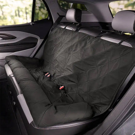 Dog Car Seat Cushion | Waterproof | Anti-Scratch | Foldable | Large Size for Medium & Big Dogs | Comfortable Edges | Seat Belt Attachments | 92x127.6cm | Suitable for Travel