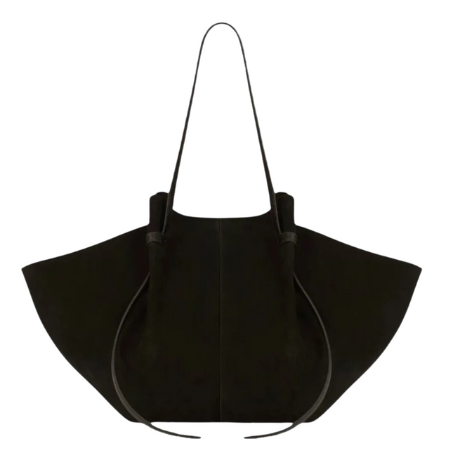 ANGEL | Vintage Inspired Faux Suede Tote for Women | Large Capacity Shoulder Purse | Versatile Everyday Handbag