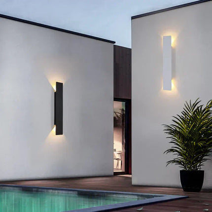 Outdoor Wall Light | StormGlow Weather-Resistant | Waterproof Aluminium Fixture | IP65 Rated | Modern Design for Patio, Garden & Balcony | Easy Install | 2W, 6W, 18W, 24W Options