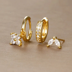 Gold White