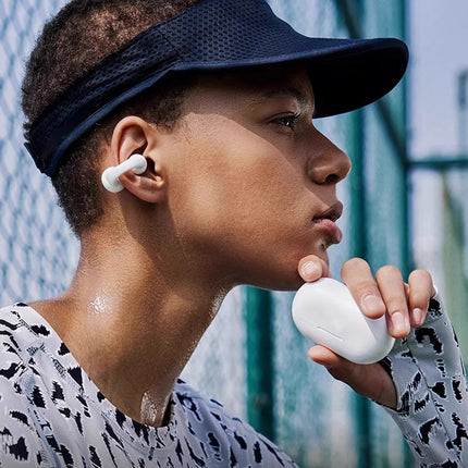 AquaHarmony | Waterproof Bluetooth Wireless Earbuds | Ultra Bass with Hearing Protection | IP68 Shower Safe | 24+ Hrs Listening | Bluetooth 5.0 | Clip-On Design | Black or White