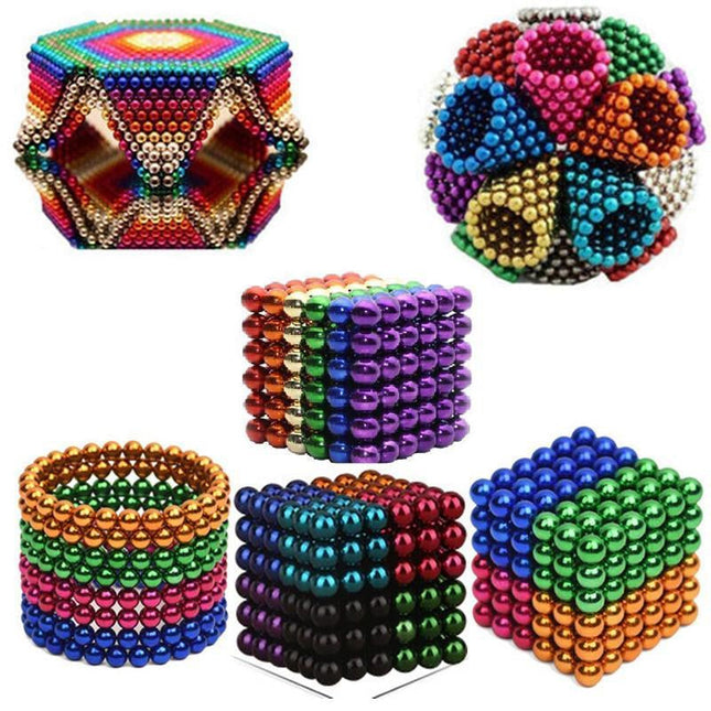 Magnetix™ Magnetic Play Balls | Colorful Creative Building Set | Educational Magnetic Toys for Kids | Develop Fine Motor Skills & Creativity | Safe, Durable, BPA-Free | Includes Storage Box