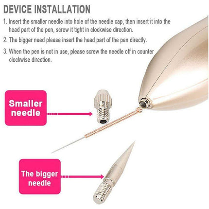 Skin Tag Mole Wart Freckle Age Spot Removal Pen | Portable DIY Laser Tool | Quick Results