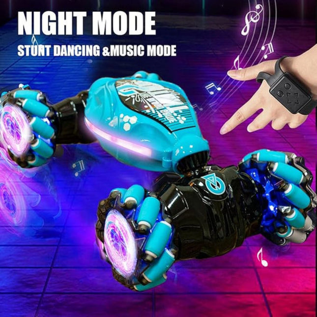 Gesture Sensing RC Car | Advanced Hand Gesture Control | Watch + Remote | Durable Design | High-Speed Stunts | Futuristic Play for Kids & Adults | Includes Rechargeable Battery & Charging Cable | Ages 6+