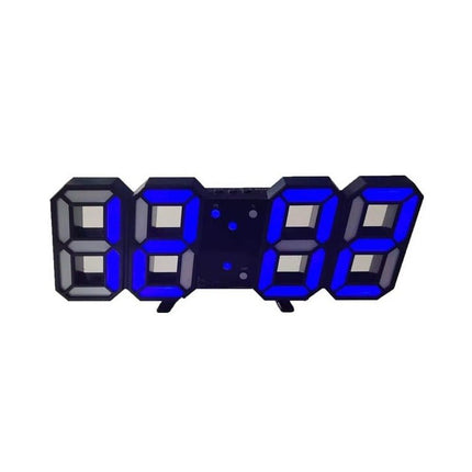 3D LED Digital Wall Clock | Dimmable Lighting | Minimalist Design | USB Powered | High Visibility | Home Decor