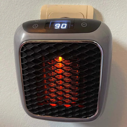Compact Energy-Efficient Portable Heater | Rapid Heating | Programmable Timer | Tip-Over & Overheat Protection | Lightweight | Ideal for 350 Sq Ft | Whisper-Quiet | Multiple Colors Available