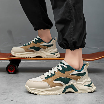 Men's Streetwear Sneaker | Breathable Mesh & Non-Slip Sole | Retro Style for Sports & Casual Outfits | Comfortable All-Day Wear