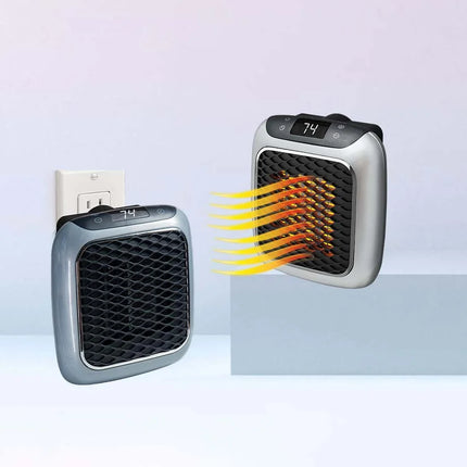 Compact Energy-Efficient Portable Heater | Rapid Heating | Programmable Timer | Tip-Over & Overheat Protection | Lightweight | Ideal for 350 Sq Ft | Whisper-Quiet | Multiple Colors Available