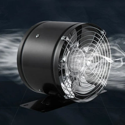 Powerful Silent Ventilation Fan | Copper Motor | Thickened Blades | Reduces Odors & Smoke | Corrosion Resistant | Suitable for Kitchen, Office & More | Multiple Sizes | Black & White Options
