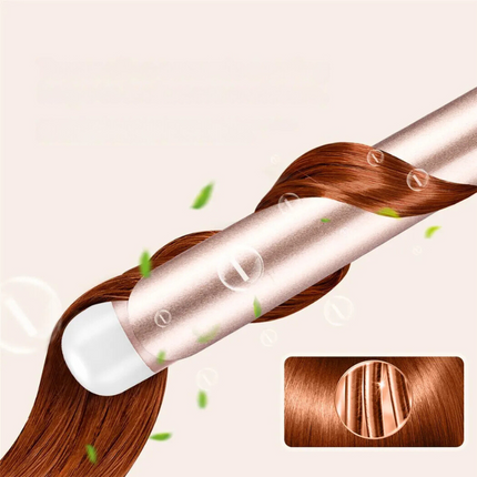 TwistPro Dual Barrel Electric Hair Curler | Ceramic Tourmaline Coated | 32mm & 38mm for Salon-Quality Curls | Adjustable Temperature 80-230°C | Anti-Burn Safety | Dual Voltage for Travel | 360° Swivel Cord