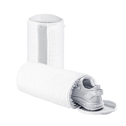 Microfiber Shoe Care Bag | Protects from Water Damage | No Fading or Shrinking | Gentle Cleansing for All Shoe Types | Reusable & Washable | Innovative Shoe Cleaning Accessory with Soft Bristles