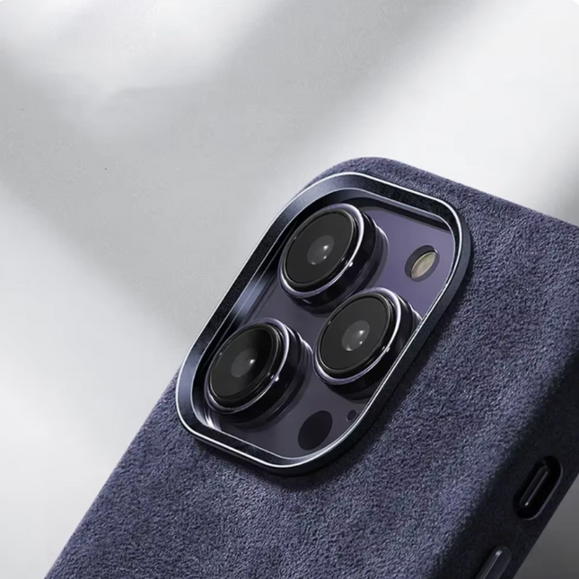 iPhone MagSafe Case | Alcantara Material | Premium Protection | Scratch Resistant | Slim Fit | Compatible with MagSafe Accessories | Stylish and Durable Design