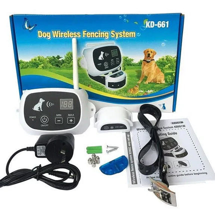 PawGuard | Wireless Pet Boundary System | Dog Training Support | Safe Outdoor Play | Easy Installation