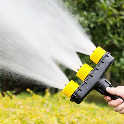 Adjustable Garden Atomizer Nozzle | High-Performance Spray | Versatile Watering Tool | Weather-Resistant | Ideal for Lawns & Farms | Ergonomic Design | Customizable Spray Patterns | Yellow & Black | Durable Build