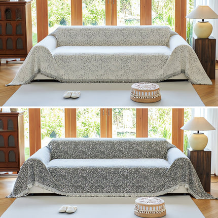 Reversible Sofa Cover | Nordic Speckle Design | Boho Style | Cotton Microfiber Blend | Machine Washable | Non-Slip Pet-Friendly | Perfect for Armchairs, Loveseats, Sofas | Modern Rustic Home Decor