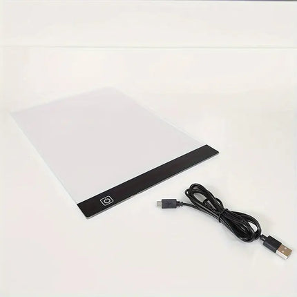 A3 A4 A5 Size LED Tracing Light Box | Portable USB-Powered Drawing Board | Dimmable Brightness Levels | Eye-Friendly Flicker-Free LED | Versatile for Art, Tattoo, Quilting, and Design Projects