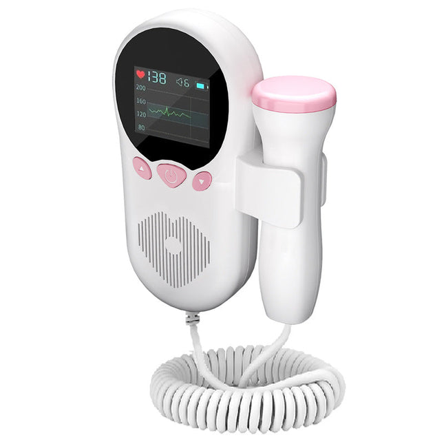 HeartEcho | Prenatal Baby Heart Rate Listener | Portable Fetal Doppler | Home Use | Expectant Parent Monitor | Safe Reliable Sound Tracking | Compact Design | Advanced Doppler Technology