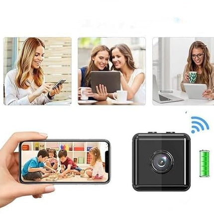 Smart Wireless 1080P WiFi Security Camera | Indoor Outdoor Surveillance | App Control | Weatherproof Design | Long Battery Life