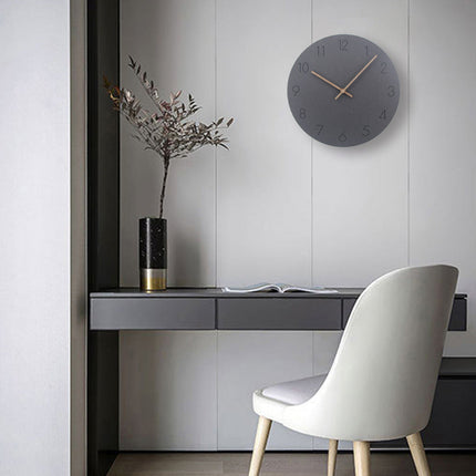 Modern Minimalist Wall Clock | Sleek Silent Timepiece for Home | Stylish Scandinavian Design