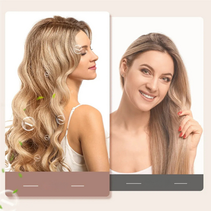 TwistPro Dual Barrel Electric Hair Curler | Ceramic Tourmaline Coated | 32mm & 38mm for Salon-Quality Curls | Adjustable Temperature 80-230°C | Anti-Burn Safety | Dual Voltage for Travel | 360° Swivel Cord