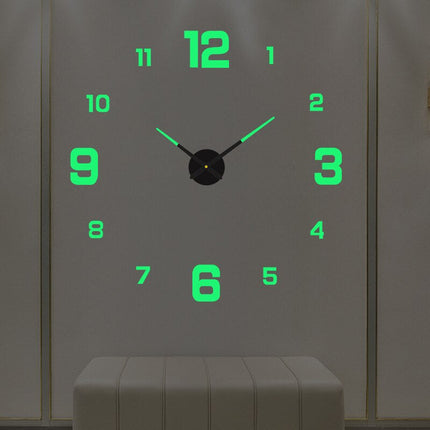 Moderno | Sleek Minimalist Wall Clock | 40 cm Diameter | High-Quality Design | Ideal for Living Room, Kitchen, Office | Easy-to-Read Clear Dial | Requires AA Battery
