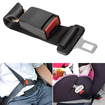 Sturdy Cable Seatbelt Extender | Robust & Comfortable Buckle Connector | Ideal for Limited Mobility, Tall Individuals & Professionals | No Installation Required | 38cm Length