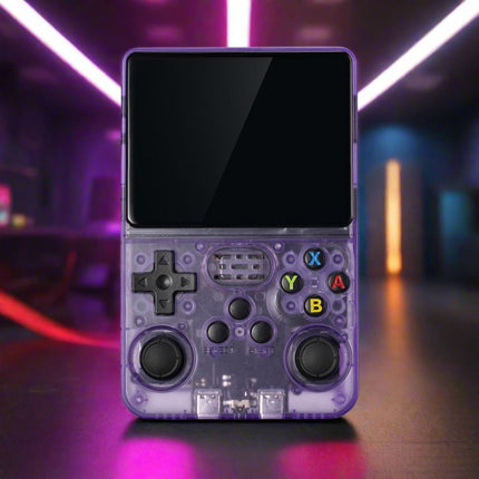 Retro Gaming Console | 20,000 Classic Games | 128GB Storage | Dual Joysticks | 3.5" HD IPS Display | RK3326 Quadcore CPU | 10+ Hour Battery | Built-in Speaker & 3.5mm Audio Port | Nostalgic Entertainment