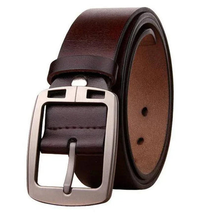 Armoire Melbourne | Men's Classic Style Belt | Genuine Cowhide Leather | Adjustable Fit | Vintage-Inspired | Versatile Wardrobe Accessory | Casual or Formal Wear