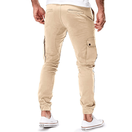 Armoire Melbourne | Mens Versatile Cargo Trousers | Double Pocket | Durable Fabric | Comfortable Tailored Fit | Stylish Casual Wear | Wrinkle-Resistant | Machine Washable | Sizes M to XXXL | High Quality Material