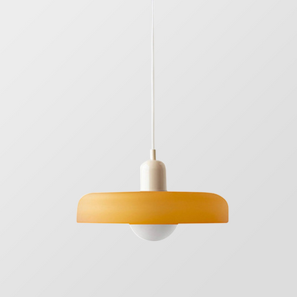Bauhaus Pendant Light | Vivid Colored Glass | Modern Design | Functional Home Decor | Energy Efficient Lighting for Living Room, Dining Room, Bedroom