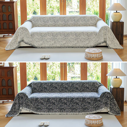 Reversible Sofa Cover | Nordic Speckle Design | Boho Style | Cotton Microfiber Blend | Machine Washable | Non-Slip Pet-Friendly | Perfect for Armchairs, Loveseats, Sofas | Modern Rustic Home Decor