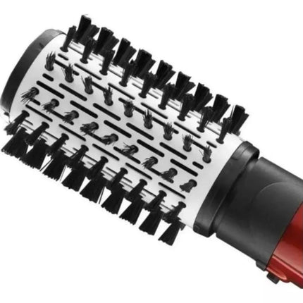 360° Rotating Hair Dryer Brush | Two Interchangeable Brushes | Multi-directional Styling | Adjustable Temperature Settings | Ergonomic Design | Negative Ion Technology | Suitable for Dry and Wet Hair | 1000W
